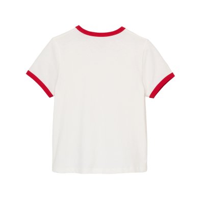 THE MARC LOGO RINGER FEMME TEE